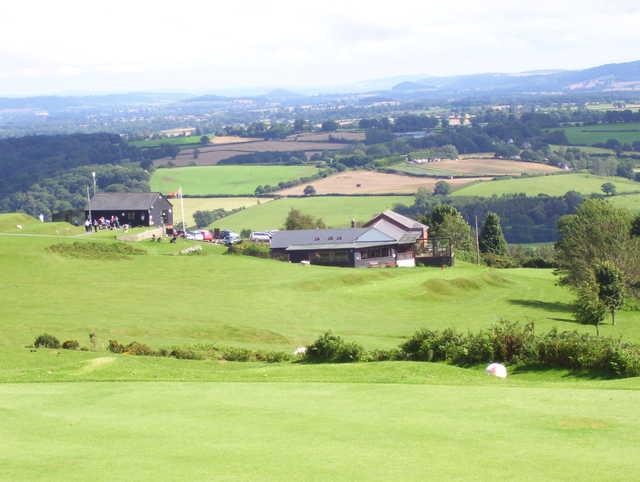 A view of a fairway at Lilleshall Hall Golf Club