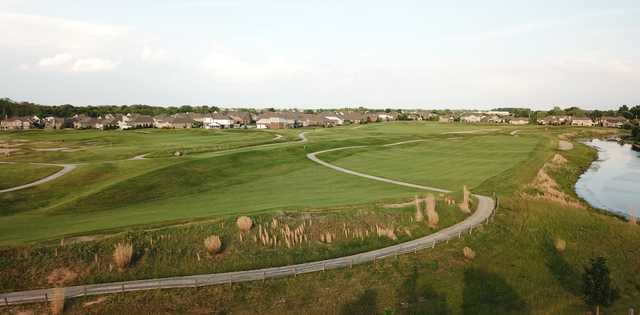 A view of a fairway at Hickory Stick Golf Club.