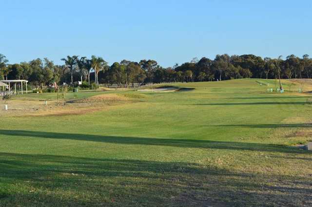 View from Mawson Lakes Golf Club