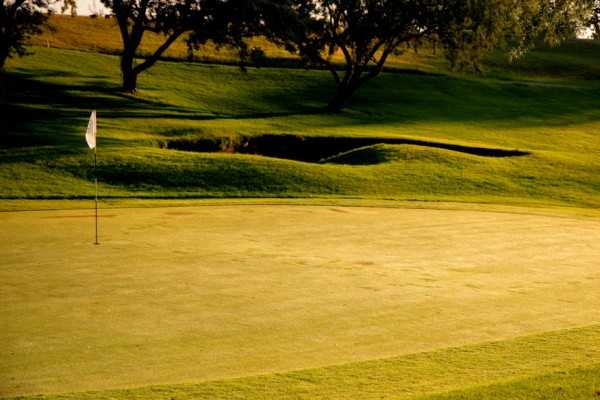 A view of a green at Sidney Country Club