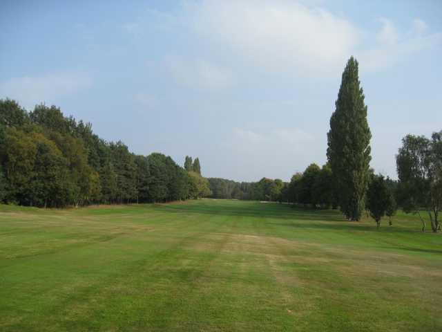 The beautiful 11th fairway at Walsall Golf Club