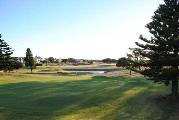 A view of the 6th hole at South Lakes Golf Club
