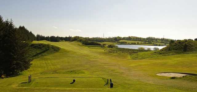 The tough 8th hole at East Renfrewshire GC